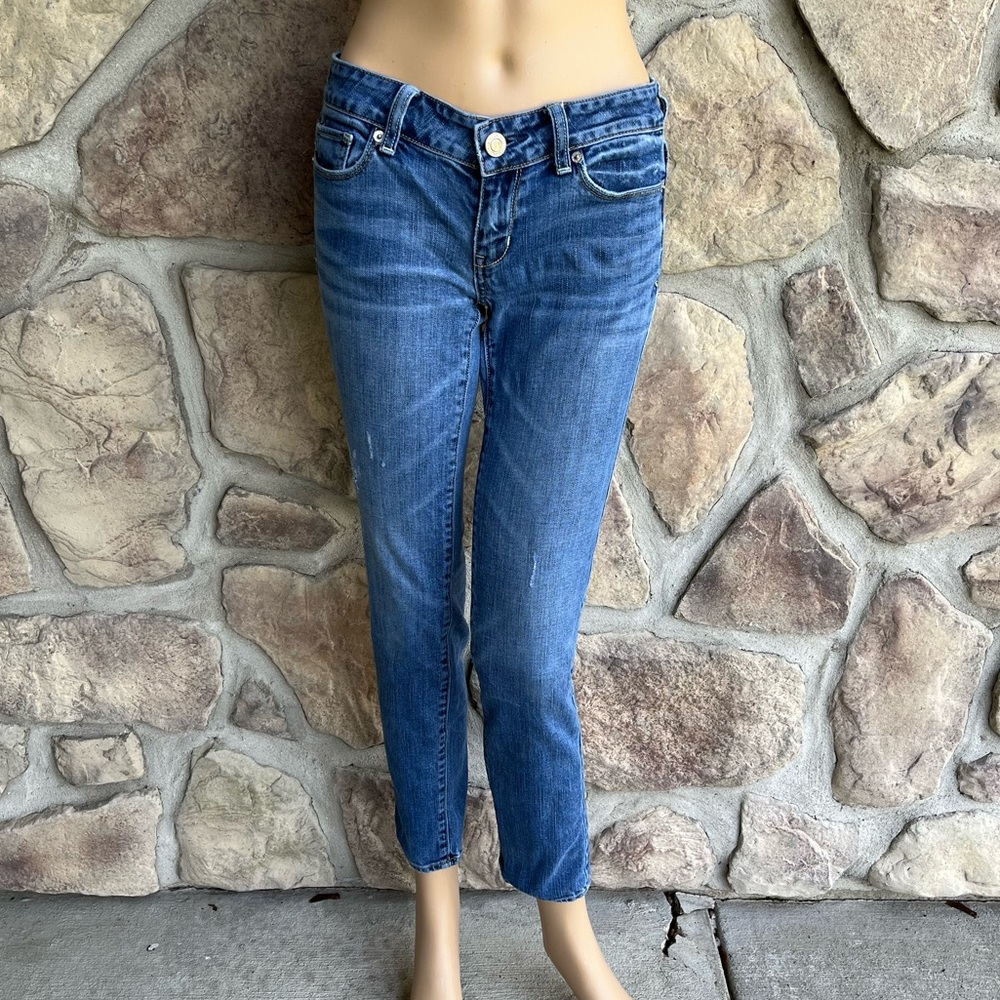 AMERICAN EAGLE | Low Rise Skinny Stretch Fit Jeans